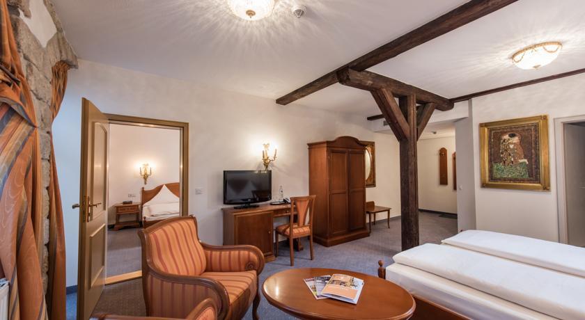 Hotel Goldener Loewe Meissen Ruang foto